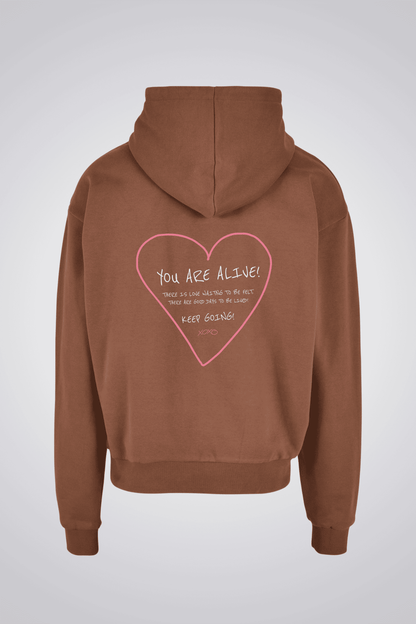 YOU ARE ALIVE OVERSIZED UNISEX HOODIE