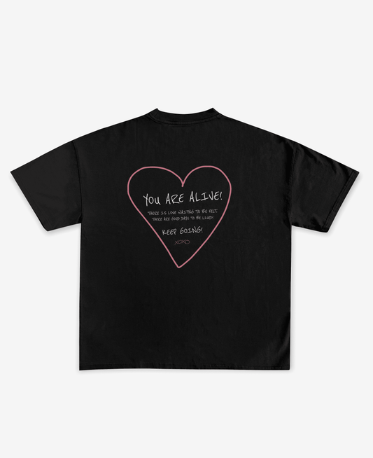 YOU ARE ALIVE OVERSIZED UNISEX T-SHIRT