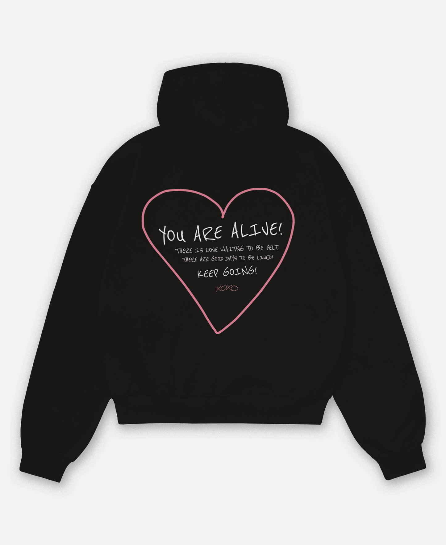 YOU ARE ALIVE BIO OVERSIZED HOODIE