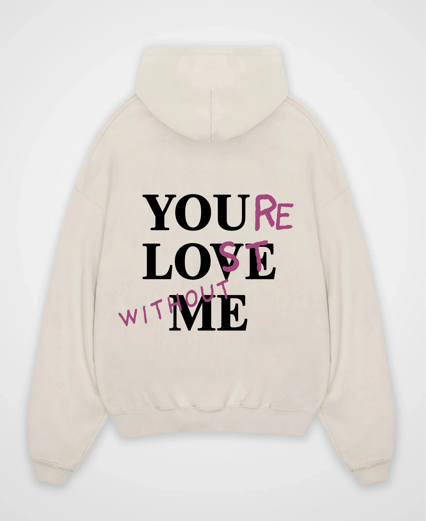 YOU´RE LOST OVERSIZED HOODIE