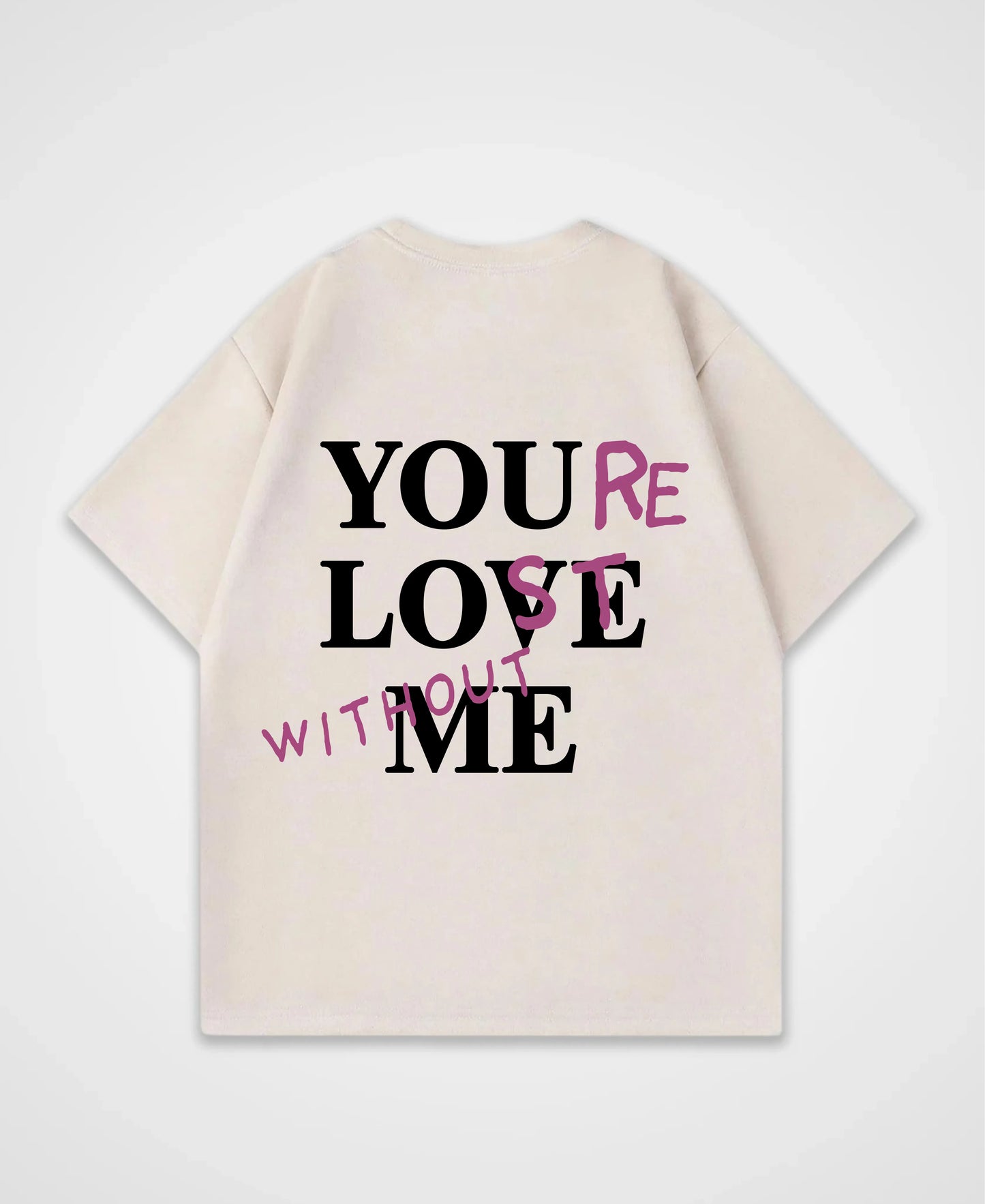 YOU´RE LOST OVERSIZED SHIRT