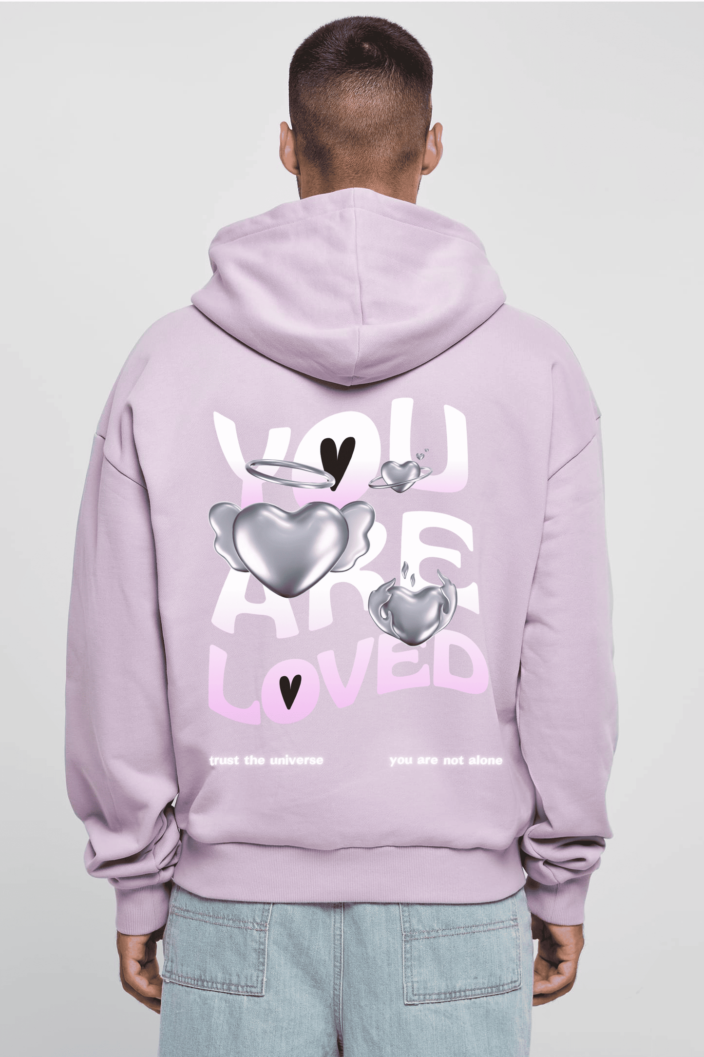 YOU ARE LOVED OVERSIZED UNISEX HOODIE