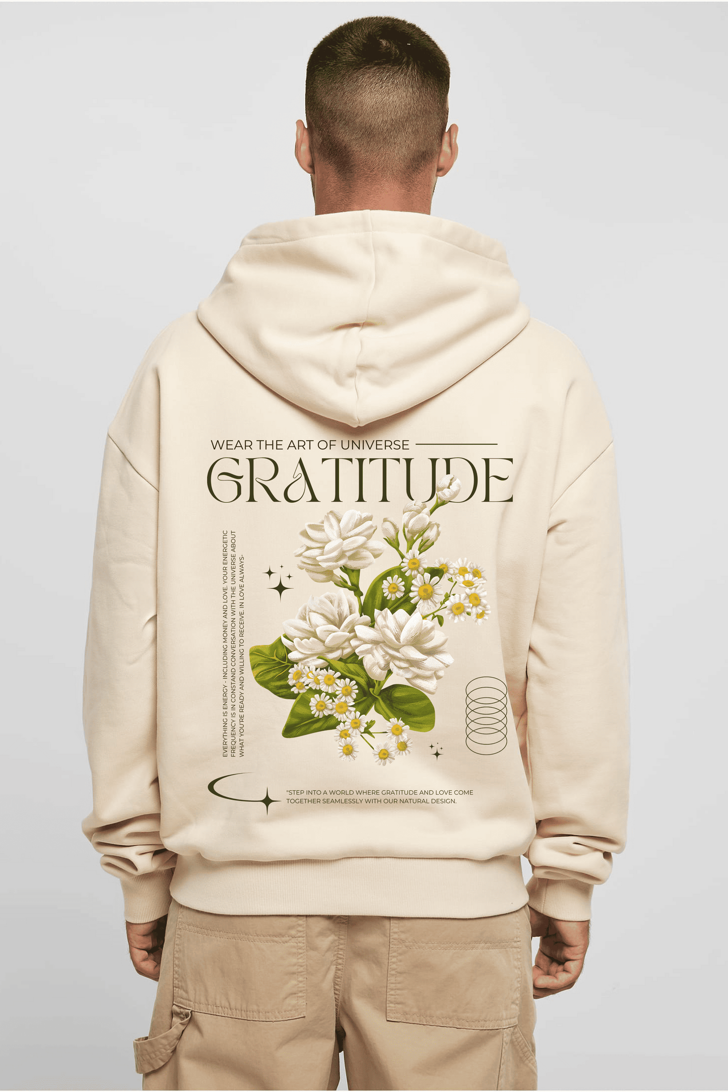 GRATITUDE OVERSIZED UNISEX HOODIE