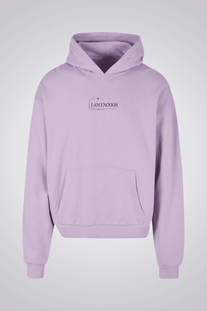 I AM ENOUGH UNISEX OVERSIZED HOODIE