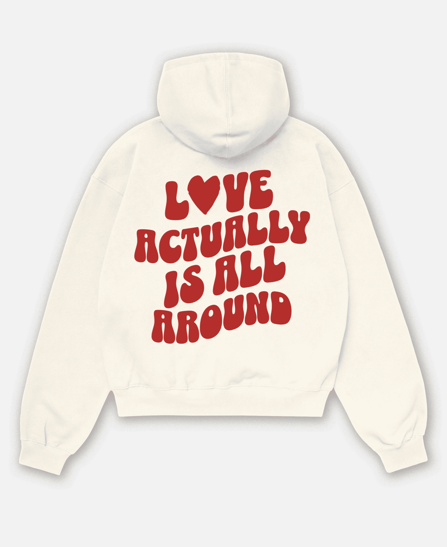 LOVE ORGANIC OVERSIZED HOODIE