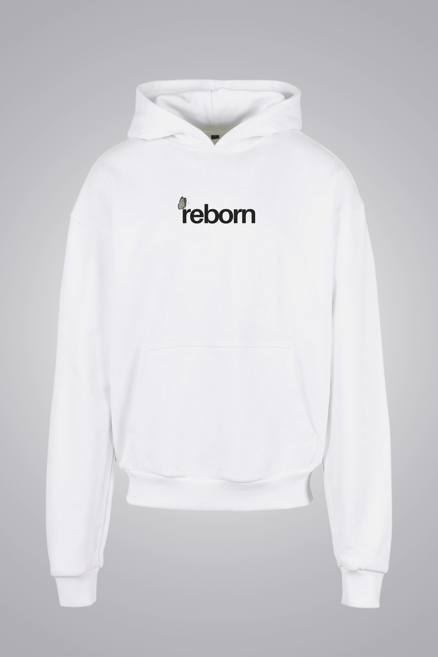 REBORN OVERSIZED UNISEX HOODIE