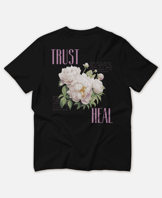 TRUST - HEAL ORGANIC T-SHIRT PINK
