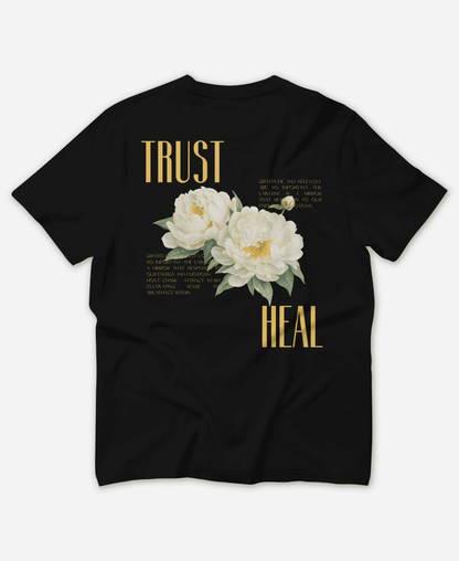 TRUST - HEAL ORGANIC T-SHIRT ORANGE