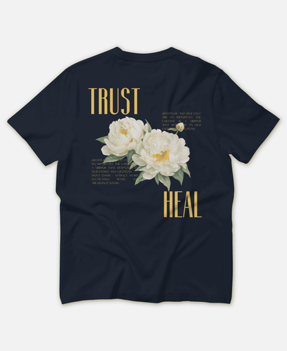 TRUST - HEAL ORGANIC T-SHIRT ORANGE