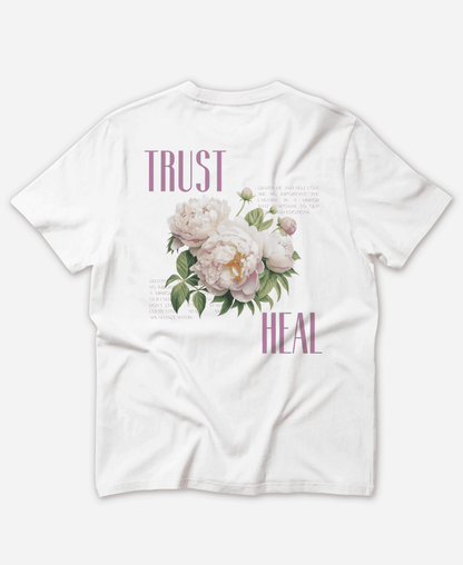 TRUST - HEAL ORGANIC T-SHIRT PINK