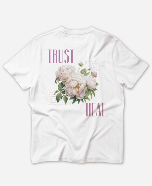 TRUST - HEAL ORGANIC T-SHIRT PINK