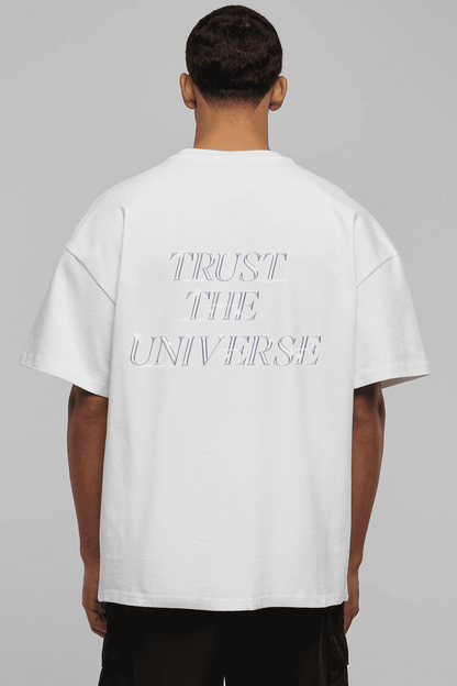 TRUST THE UNIVERSE OVERSIZED UNISEX TSHIRT
