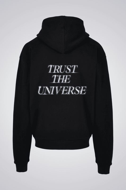 TRUST THE UNIVERSE OVERSIZED UNISEX HOODIE