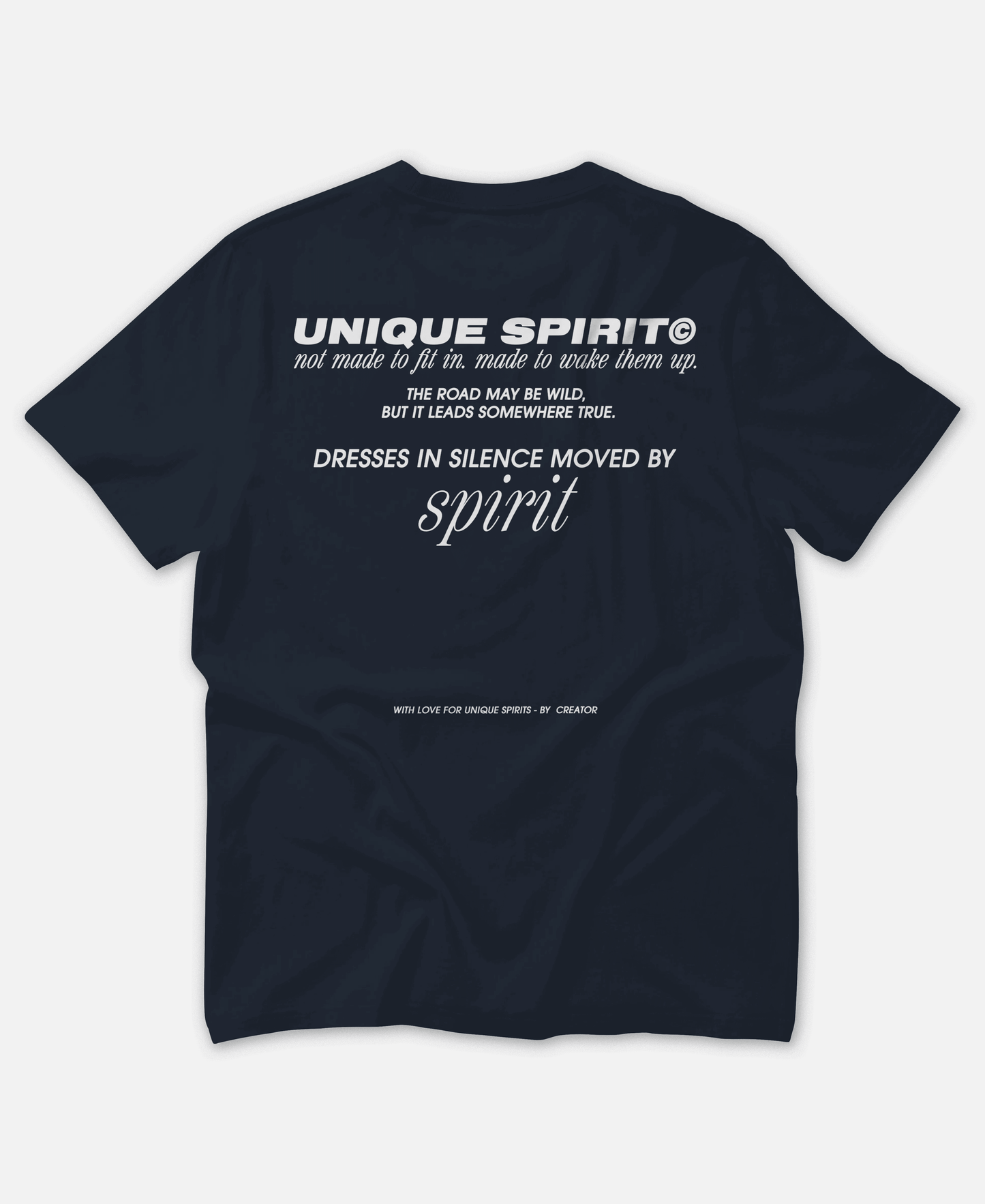 UNIQUE SPIRIT BIO T-SHIRT